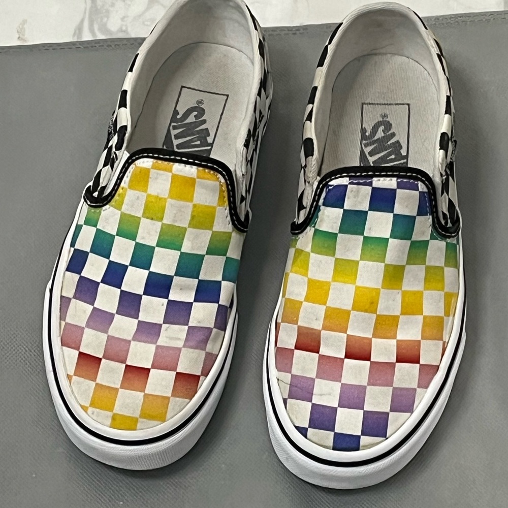 Women vans shoes used!